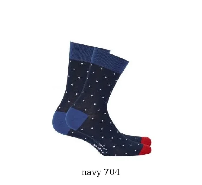 Pánske ponožky Wola Perfect Man vzorované W 94N03 Casual