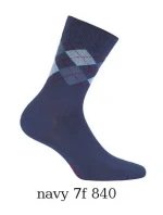 Pánske ponožky Wola Perfect Man vzorované W 94N03 Casual