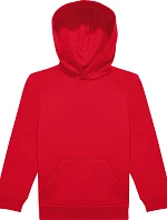 B&C ID.333 Mikina s kapucňou /detská Detská mikina s kapucňou 01.K333 červená