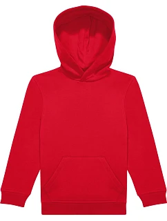 B&C Hoodie /kids Dětská mikina s kapucí red model 22445434