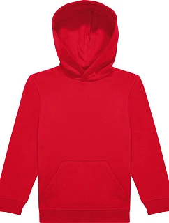 B&C Hoodie /kids Dětská mikina s kapucí red model 22445434