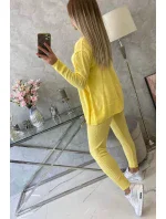 Súprava svetrov 3-dielna žltá