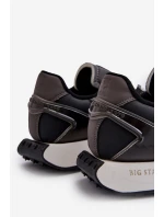 Buty Sportowe Sneakersy Męskie Memory Foam System Big Star NN174347 Czarne