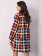 Sukienka DHJ SK model 19373340 czarno czerwony - FPrice