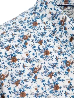 Pánské bílé tričko s krátkým rukávem Dstreet model 21969080 - FashionStreet Pánské bílé tričko s krátkým rukávem Dstreet model 21969080 - FashionStreet