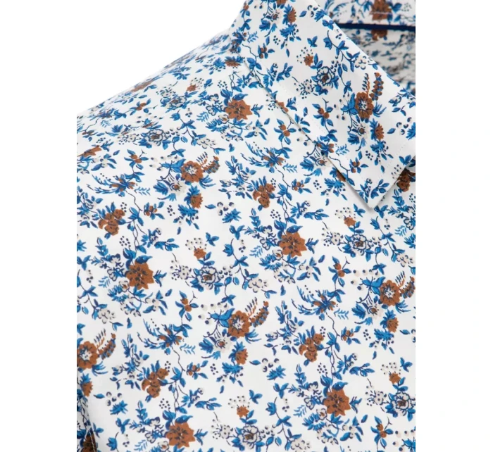 Pánské bílé tričko s krátkým rukávem Dstreet model 21969080 - FashionStreet Pánské bílé tričko s krátkým rukávem Dstreet model 21969080 - FashionStreet