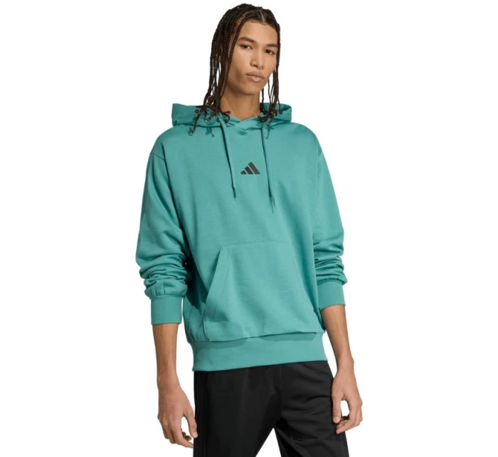 Adidas Essentials Feelcozy Fleece M KB7650 pánska mikina Adidas Essentials Feelcozy Fleece M KB7650 pánska mikina