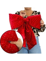 Dekoratívny luk 39x50 cm červená sľuda Dekoratívny luk 39x50 cm červená sľuda