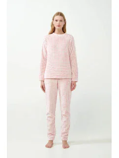 Vamp - Dámske flísové pyžamo 21425 - Vamp