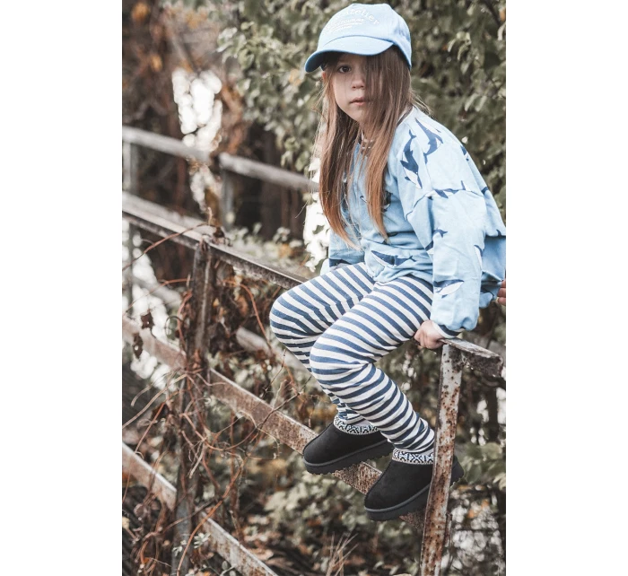 Dětské Boty Černé model 21640284 - Boto Dětské Boty Černé model 21640284 - Boto