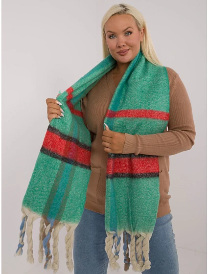 Szalik AT SZ model 20473704 zielony - FPrice Szalik AT SZ model 20473704 zielony - FPrice