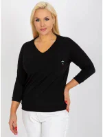 Bluzka RV BZ model 20834472 ciemny khaki - FPrice Bluzka RV BZ model 20834472 ciemny khaki - FPrice