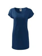 Love tričko/šaty dámske polnočne modré