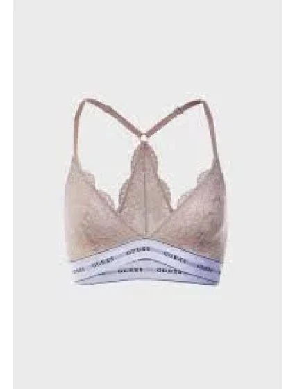 Dámska krajková podprsenka - O97C02PZ01C- G4B8 - Béžová - Guess