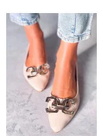 Dámské balerínky model 18689568 Béžová - SEASTAR