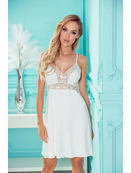 Dámská noční košile model 20839618 Ecru krémová - Eldar