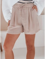 Dámske šortky RELAX TIME beige FashionStreet SY0458