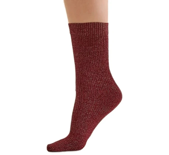 Dámské ponožky model 20772689 Nora wine - Gabriella