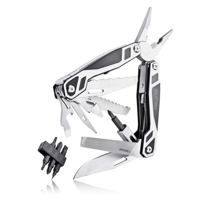 AZYMUT Trohon multitool - 12 nástrojov + 8 bitov + krabica (H-P2010121)