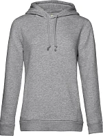 B&C Inspire Hooded /women_° Dámska mikina s kapucou 01.W34B heather grey
