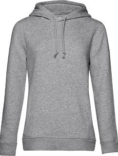 B&C Inspire Hooded /women_° Dámska mikina s kapucou 01.W34B heather grey