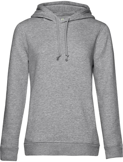 B&C Inspire Hooded /women_° Dámska mikina s kapucou 01.W34B heather grey B&C Inspire Hooded /women_° Dámska mikina s kapucou 01.W34B heather grey