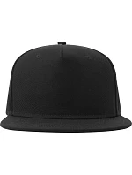 Atlantis Headwear Snap Five-S 5-panelová bejzbalová čiapka 33.0256 čierna Atlantis Headwear Snap Five-S 5-panelová bejzbalová čiapka 33.0256 čierna