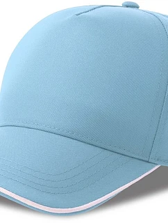 Recy Five 5 panelová sandwich kšiltovka light blue/white model 22450459 - Atlantis Headwear