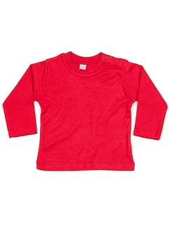 BZ 11 Dětské tričko s dlouhým rukávem model 22479894 red - Babybugz