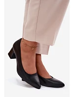 Lodičky na podpatku Sergio Leone PB413 Černé