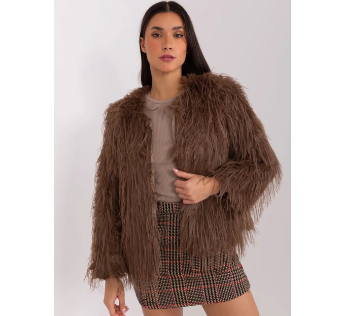 Kurtka AT KR model 19077474 brązowy - FPrice Kurtka AT KR model 19077474 brązowy - FPrice