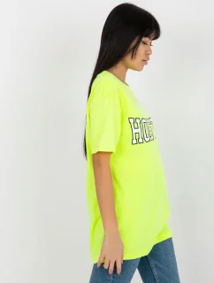 Dámske tričko EM TS 527 1.26X fluo žltá - FPrice