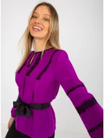 Dámska blúzka LK BZ 506122.35x fialová - FPrice