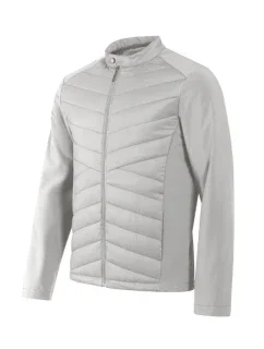 Cross hybridná bunda strieborná šedá