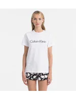 Dámske tričko QS6105E - 100 biela - Calvin Klein Dámske tričko QS6105E - 100 biela - Calvin Klein