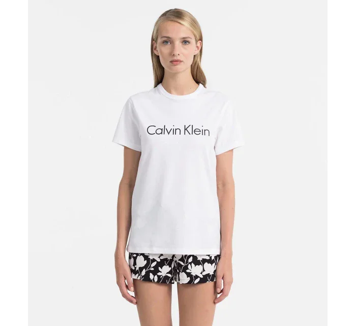 Dámske tričko QS6105E - 100 biela - Calvin Klein Dámske tričko QS6105E - 100 biela - Calvin Klein