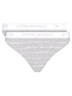 Dámské kalhotky  šedá 2 pack  model 15343572 - Emporio Armani