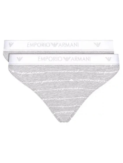 Dámské kalhotky  šedá 2 pack  model 15343572 - Emporio Armani