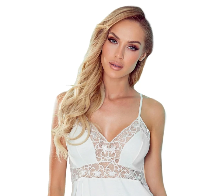 Dámská noční košile model 20839618 Ecru krémová - Eldar Dámská noční košile model 20839618 Ecru krémová - Eldar