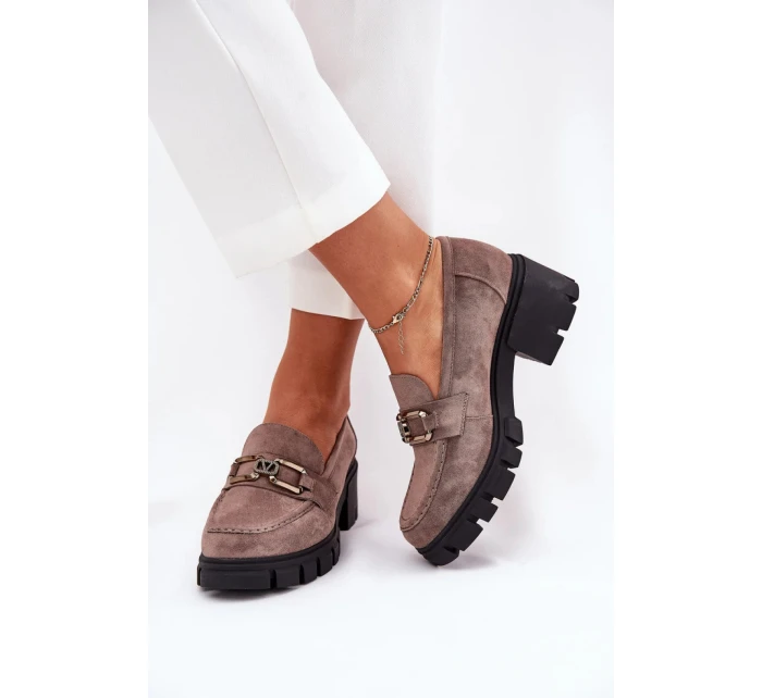 Dámske čižmy 39921 dark beige - Step in style