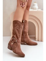 Topánky na podpätku model 203903 Krok vo veľkom štýle