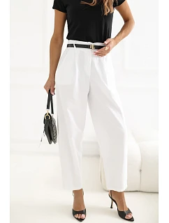 Šnúrové nohavice model 228359 Rue Paris