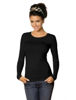 Dámské tričko Manati long black plus - BABELL