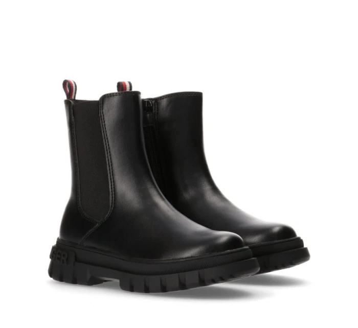 Tommy Hilfiger Bootie Black T3A5-33058-1355999-999 dámske topánky