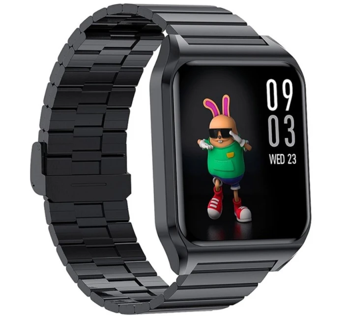 Chytré hodinky Black model 21804959 - RUBICON Chytré hodinky Black model 21804959 - RUBICON