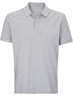 SOL'S Unisex piqué polo z těžké bavlny grey melange model 22432400 SOL'S Unisex piqué polo z těžké bavlny grey melange model 22432400