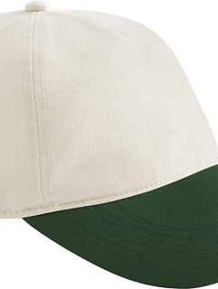 B 67 5 panelová kontrastní kšiltovka  green model 22456519 - Beechfield
