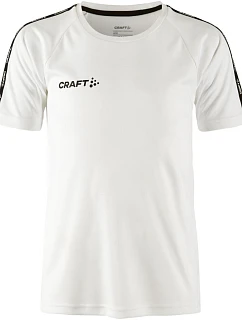 Squad Go Contrast Jersey Jr Dětské kontrastní sportovní tričko model 22468569 white - Craft Teamwear