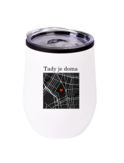 Personalizovaný termohrnek "bowl" s mapou
