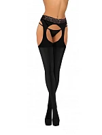 Beatrice 3D pančuchy 50 den Black - Sesto Senso